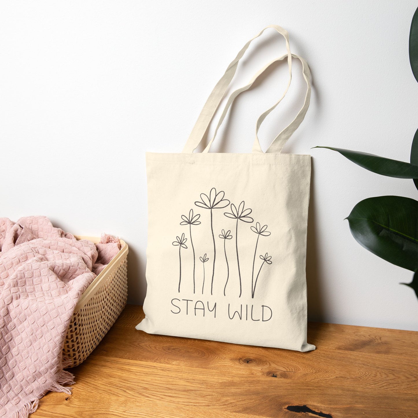 Stay Wild – Everyday Canvas Tote