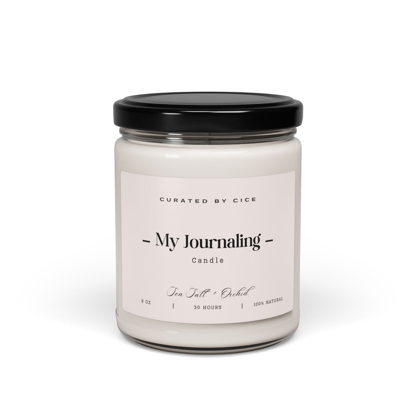 My Journaling Candle (soy candle)