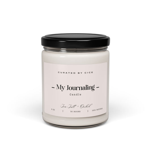 My Journaling Candle (soy candle)